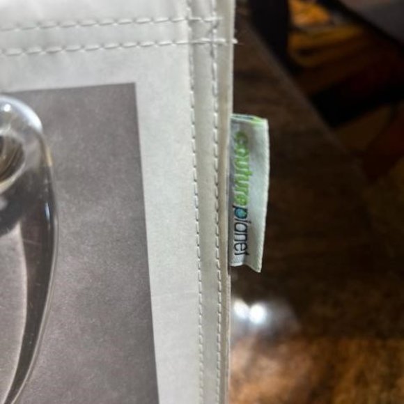 NWT Couture Planet The Coco Recycled Newspaper Bags - Picture 6 of 8